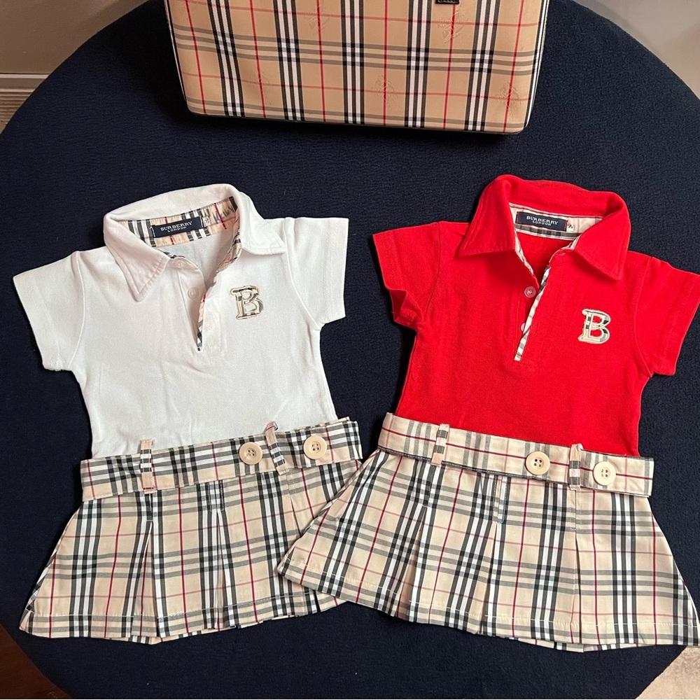 Set of 2 adorable dresses.  Great for twins!